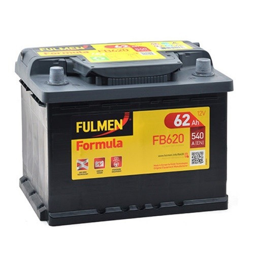Bateria de arranque fulmen 62 ah