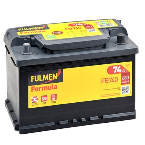 Batería de arranque fulmen 74 ah
