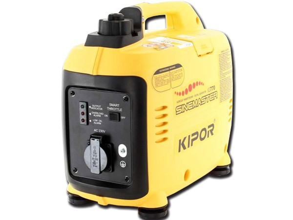 portátil gasolina inverter kipor IG770 0,77 kva -