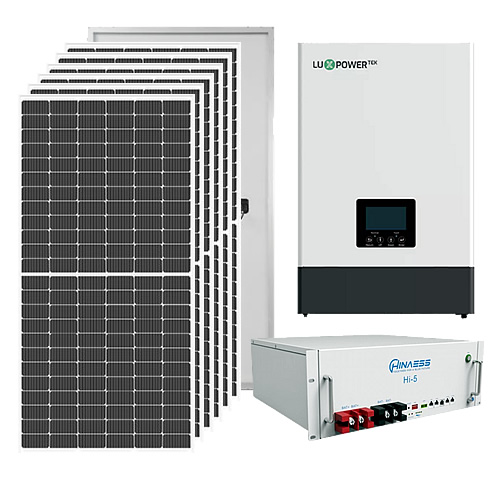 Instalacion Kit Solar Aislada Autoconsumo 5kw Baterias Solars 10kwh