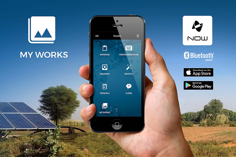 app nastec now bombeo solar