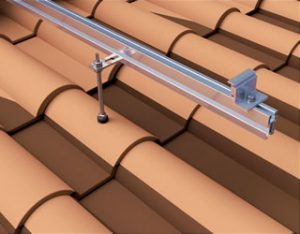 Estructuras coplanares para placas solares o paneles solares