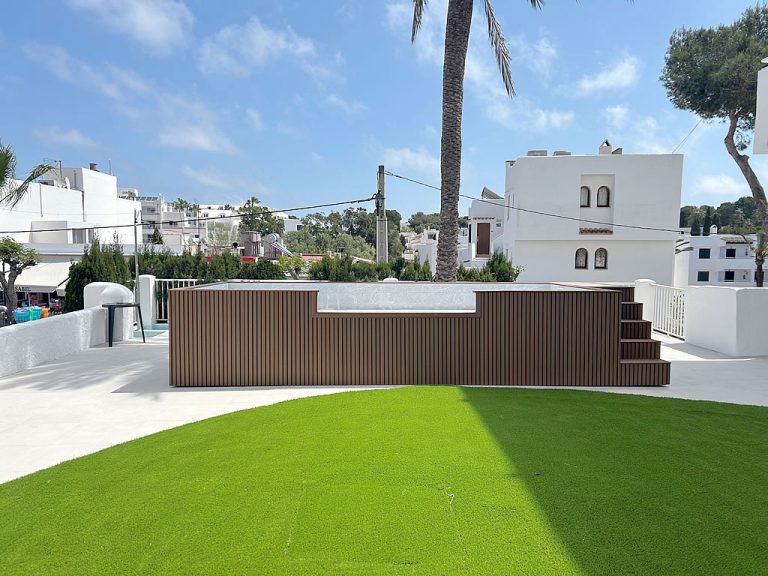 Instalacion Piscina Elevada kitpool Modelo Miami En Cala Dor