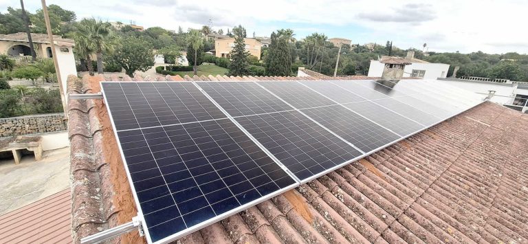 Instalacion Fotovoltaica Autoconsumo 7.2kw Con Inversor Monofasico Sma 6kw Marratx